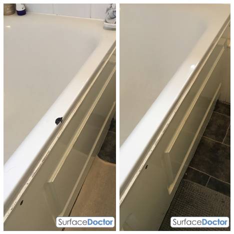 Professional bathroom repair work